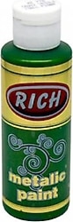 Rich 0778 Metalik 120 cc Ceviz Yeşili Akrilik Boya