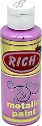 Rich 0784 Metalik 120 cc Hayal Pembe Akrilik Boya