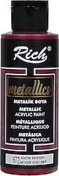 Rich 0872 Metalik 120 cc Antik Bordo Akrilik Boya