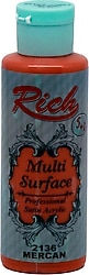 Rich Multi Surface 120 cc 2136 Mercan Akrilik Boya