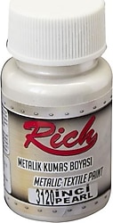 Rich 3120 İnci 50 cc Metalik Kumaş Boyası