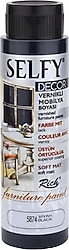 Rich 5874 Selfy Decor Siyah 500 cc Vernikli Mobilya Boyası