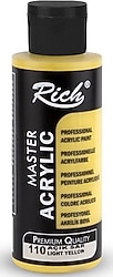 Rich Master 120 cc 110 Açık Sarı Akrilik Boya