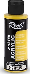 Rich Master 120 cc 112 Sarı Akrilik Boya