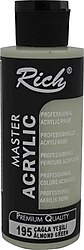 Rich Master 120 cc 195 Çağla Yeşili Akrilik Boya