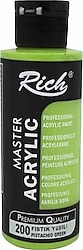 Rich Master 120 cc 200 Fıstık Yeşili Akrilik Boya