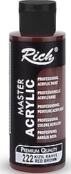 Rich Master 120 cc 222 Kızıl Kahve Akrilik Boya