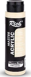 Rich Master 500 cc 104 Krem Akrilik Boya