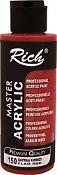 Rich Master 60 cc 150 Bayrak Kırmızı Akrilik Boya