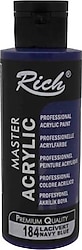 Rich Master 60 cc 184 Lacivert Akrilik Boya