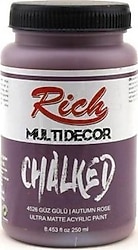 Rich Multi Decor Chalked Ultra Mat 250 cc 4526 Güz Gülü Akrilik Boya