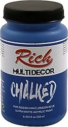 Rich Multi Decor Chalked Ultra Mat 250 cc 4544 Odeon Mavi Akrilik Boya
