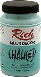 Rich Multi Decor Chalked Ultra Mat 250 cc 4546 Retro Mavi Akrilik Boya