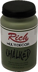 Rich Multi Decor Chalked Ultra Mat 250 cc 4568 Yağ Yeşili Akrilik Boya