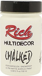 Rich Multi Decor Chalked Ultra Mat 100 cc 4508 Kardelen Akrilik Boya
