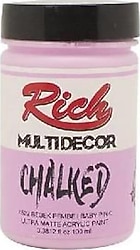 Rich Multi Decor Chalked Ultra Mat 100 cc 4522 Bebek Pembe Akrilik Boya
