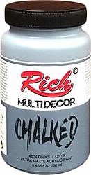 Rich Multi Decor Chalked Ultra Mat 250 cc 4604 Onix Akrilik Boya