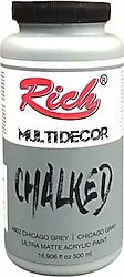 Rich Multi Decor Chalked Ultra Mat 500 cc 4602 Chicago Grey Akrilik Boya