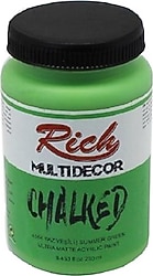 Rich Multi Decor Chalked Ultra Mat 250 cc 4564 Yaz Yeşili Akrilik Boya