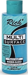 Rich Multi Surface 120 cc 2204 Turkuaz Akrilik Boya