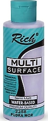 Rich Multi Surface 120 cc 2258 Pudra Mor Akrilik Boya