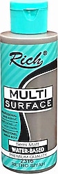 Rich Multi Surface 120 cc 2316 Retro Siyah Akrilik Boya