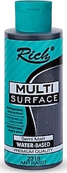 Rich Multi Surface 120 cc 2318 Antrasit Akrilik Boya