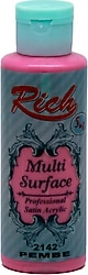 Rich Multi Surface 120 cc 2142 Pembe Akrilik Boya