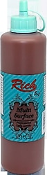 Rich Multi Surface 500 cc 2252 Pudra Kahve Akrilik Boya