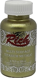 Rich Multi Surface Titanium Metalik 200 cc 2514 Soft Gold Akrilik Boya