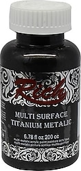 Rich Multi Surface Titanium Metalik 200 cc 2544 Siyah Akrilik Boya