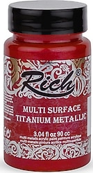 Rich Multi Surface Titanium Metalik 90 cc 2546 Elma Şekeri Akrilik Boya