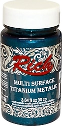 Rich Multi Surface Titanium Metalik 90 cc 2570 Antik Turkuaz Akrilik Boya