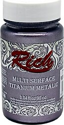 Rich Multi Surface Titanium Metalik 90 cc 2576 Pudra Mor Akrilik Boya