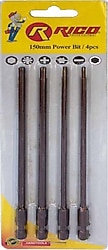 Rico 005-KK1123 150 mm 4 Parça Torx Bits Uç Seti