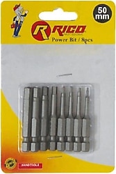 Rico 005-KK1132 50 mm 8 Parça Allen Bits Uç Seti