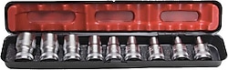 Rico 007-RC9010 9 Parça 1/2” Torx Lokma Takımı