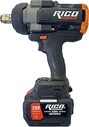 Rico 028-RE0012 3/4 Çift Akülü 6 Ah Darbeli Somun Sıkma Makinesi