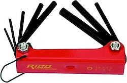 Rico 013-RC0204 8 Parça Çakı Tip Düz Alyan Anahtar Seti