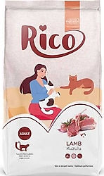 Rico Kuzu Etli 15 kg Yetişkin Kedi Maması