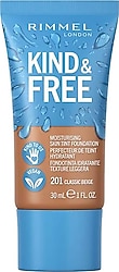 Rimmel London Kind Free 201 Classic Beige 30 ml Likit Fondöten