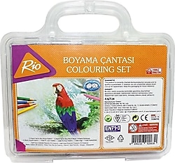 Rio 43 Parça Çantalı Boyama Seti