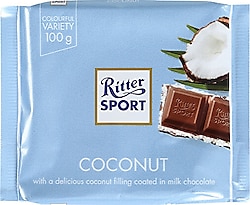 Ritter Sport Hindistan Cevizli Çikolata 100 gr