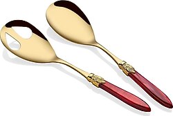 Rivadossi Laura Oro Bordo Salata Servis Seti