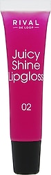 Rival de Loop Juicy Shine 02 Dudak Parlatıcısı
