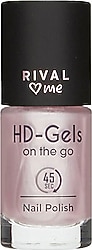 Rival Loves Me HD Gels Jel Efektli Oje No:04 Pearl Nude