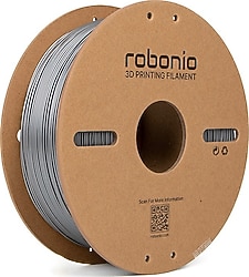 Robonio PLA Plus 1.75 mm 1 kg Gümüş Filament