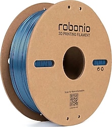 Robonio PLA Plus 1.75 mm 1 kg Parlak Mavi Filament