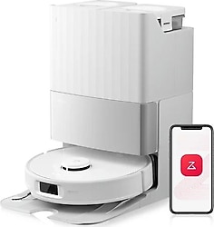 Roborock Qrevo Edge 5V1 Çöp İstasyonlu Beyaz Akıllı Robot Süpürge
