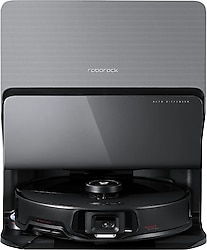 Roborock S8 MaxV Ultra Siyah Çöp İstasyonlu Akıllı Robot Süpürge